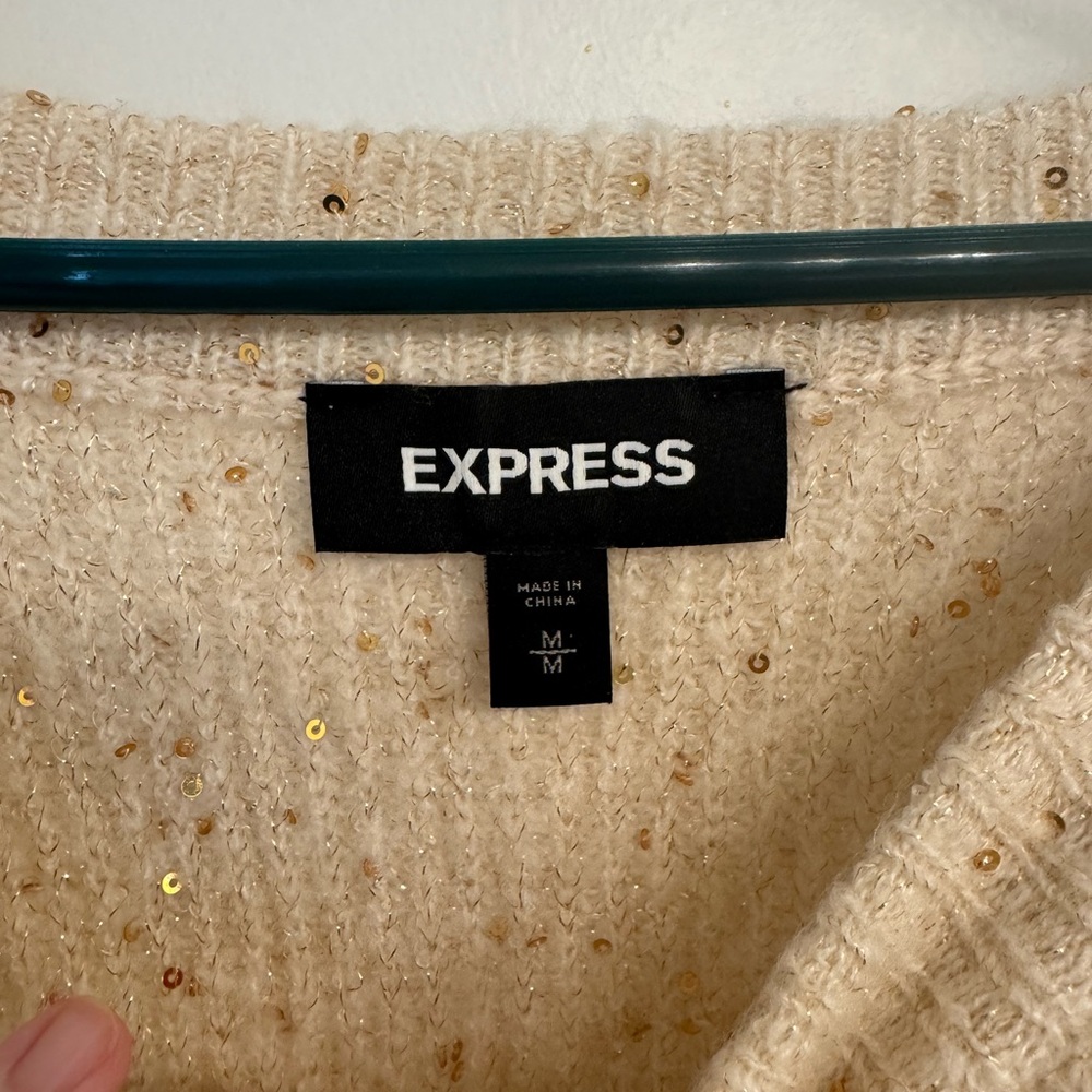 Express Sequin Sweater - Picture 3 of 3
